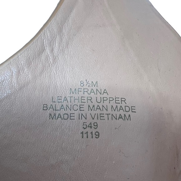 Barbara Barbieri Gray Suede Perforated Slingback Block Heeled Sandals Mules 8.5 - Picture 13 of 13